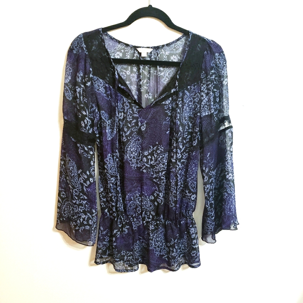 Harlow Zee Sheer Blouse...S